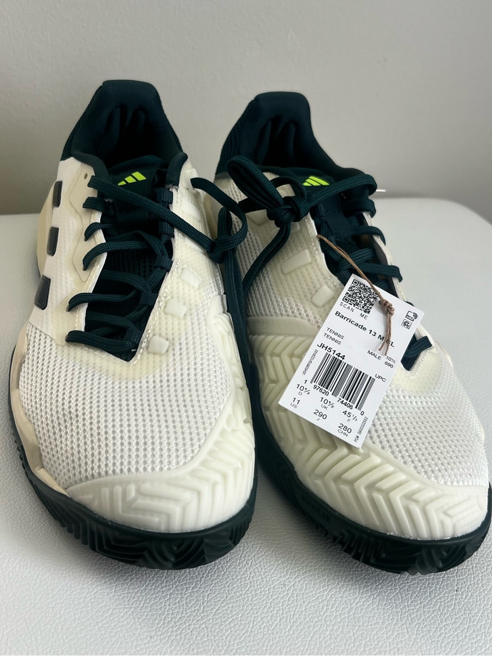 ADIDAS Barricade 13 Tennis Shoes Size 11 New!!